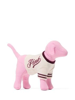 New Victoria’s Secret Pink and Cream Dog Sweater with 'Pink' Script